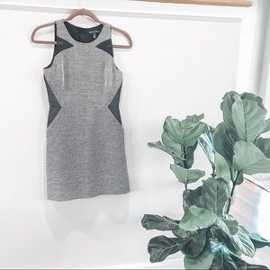 Banana Republic Black White Dress 0P pockets